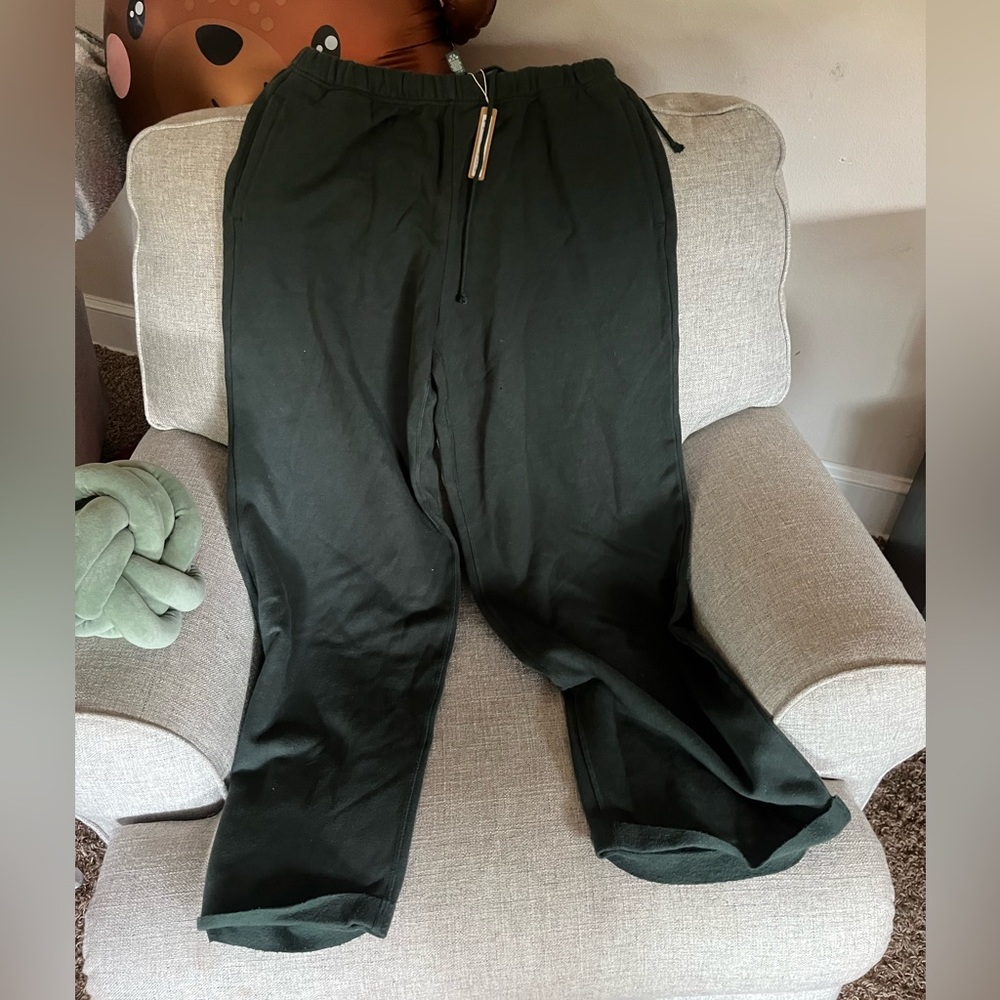 Skims cotton fleece straight jogger